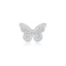 Pavé Diamond Jumbo Butterfly Ring in 14k white gold
