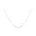 Diamond Carrie Necklace in 14k white gold