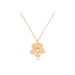 Cherry Blossom Necklace in 14k rose gold