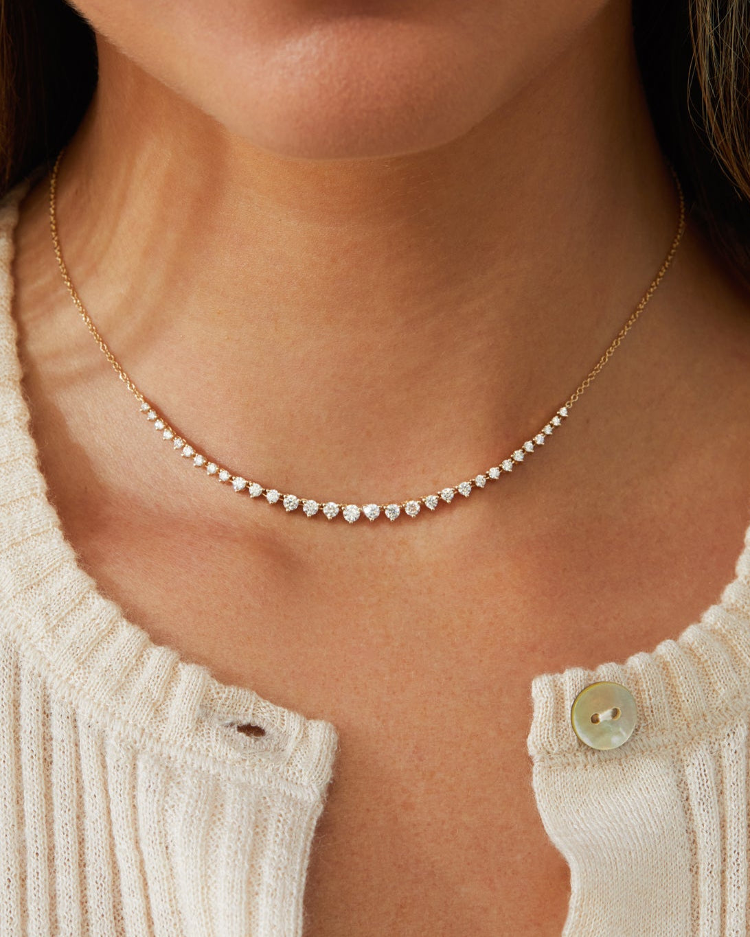 Graduated Diamond Necklace