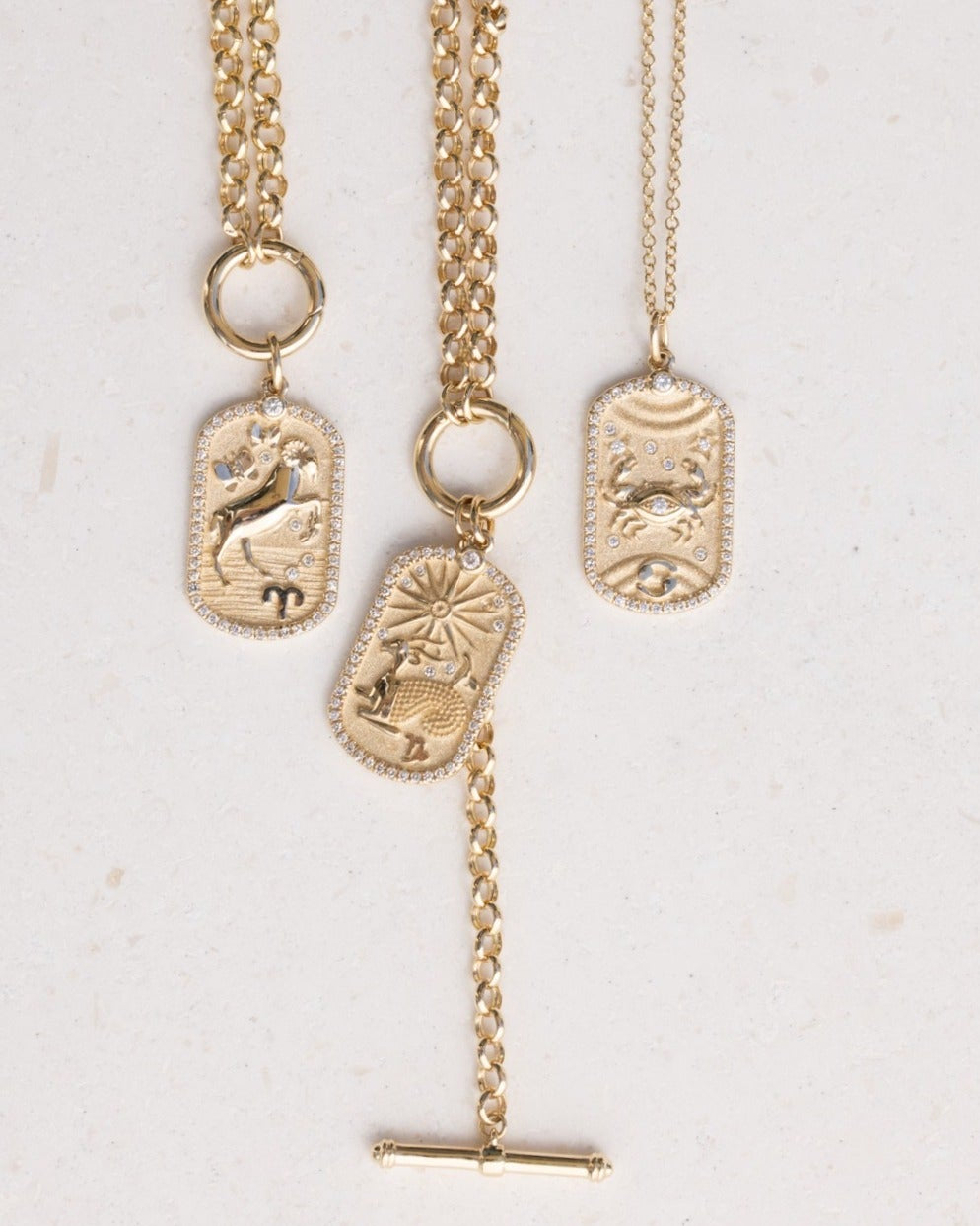 Diamond Zodiac Charm