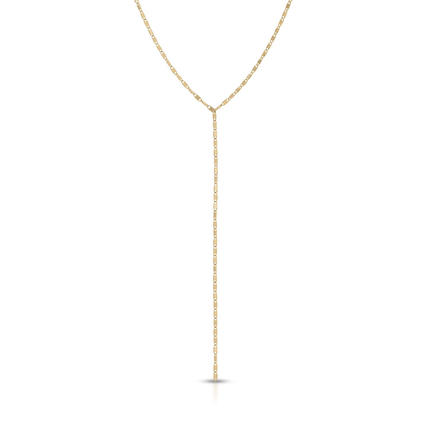 Ella Chain Lariat Necklace