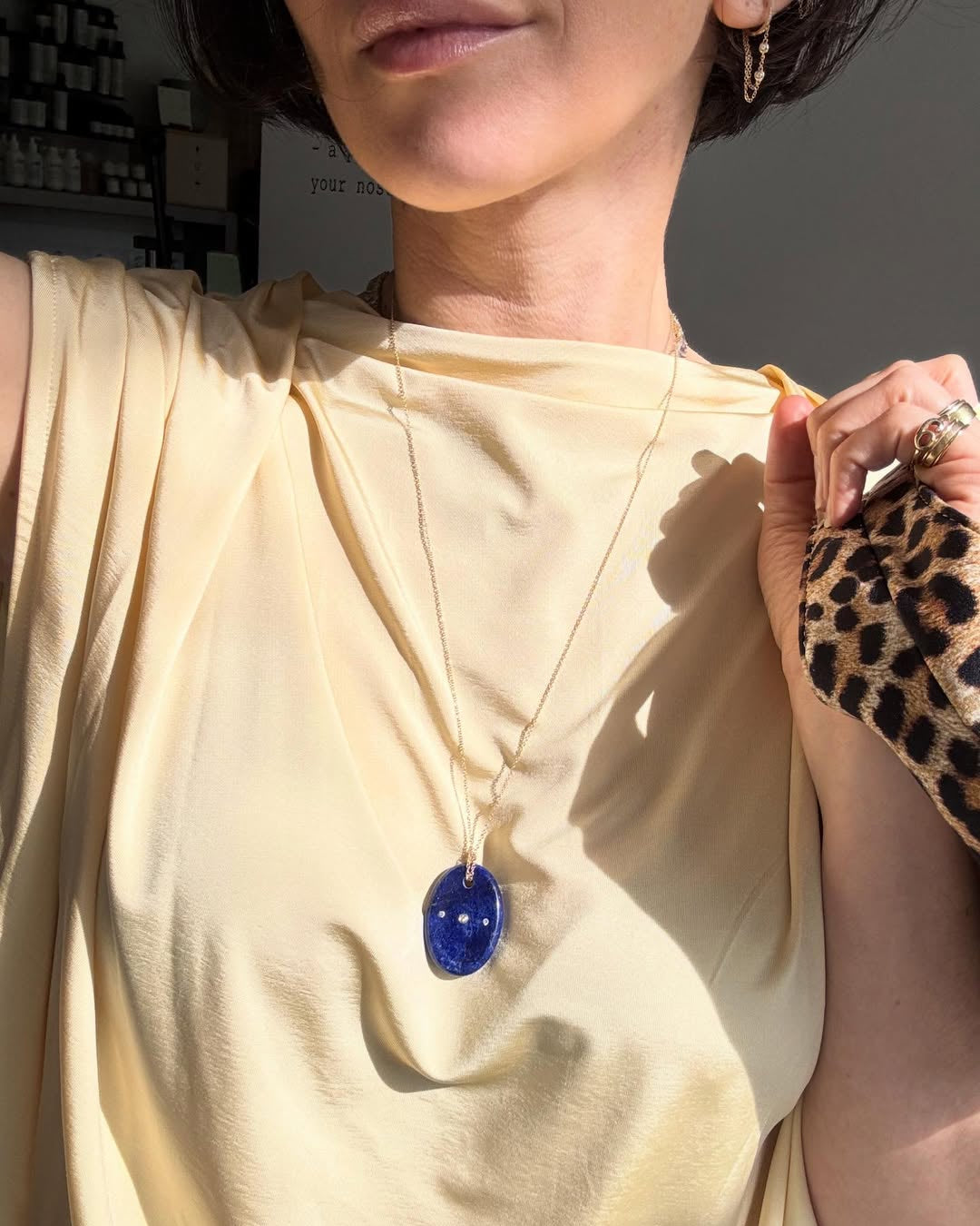 Lapis Aura Necklace