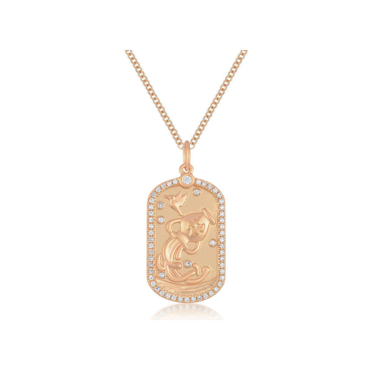 Diamond Zodiac Necklace