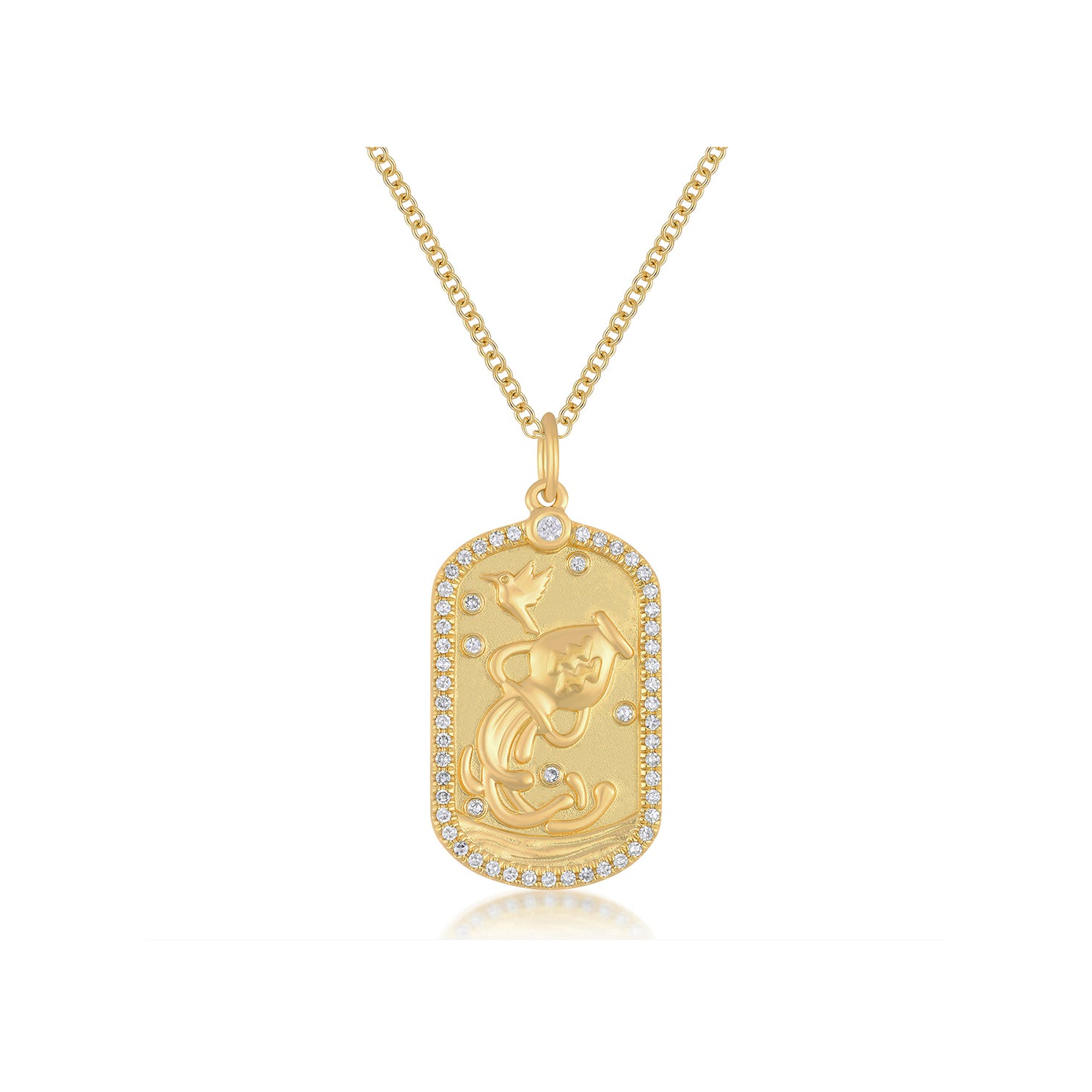 Diamond Zodiac Necklace