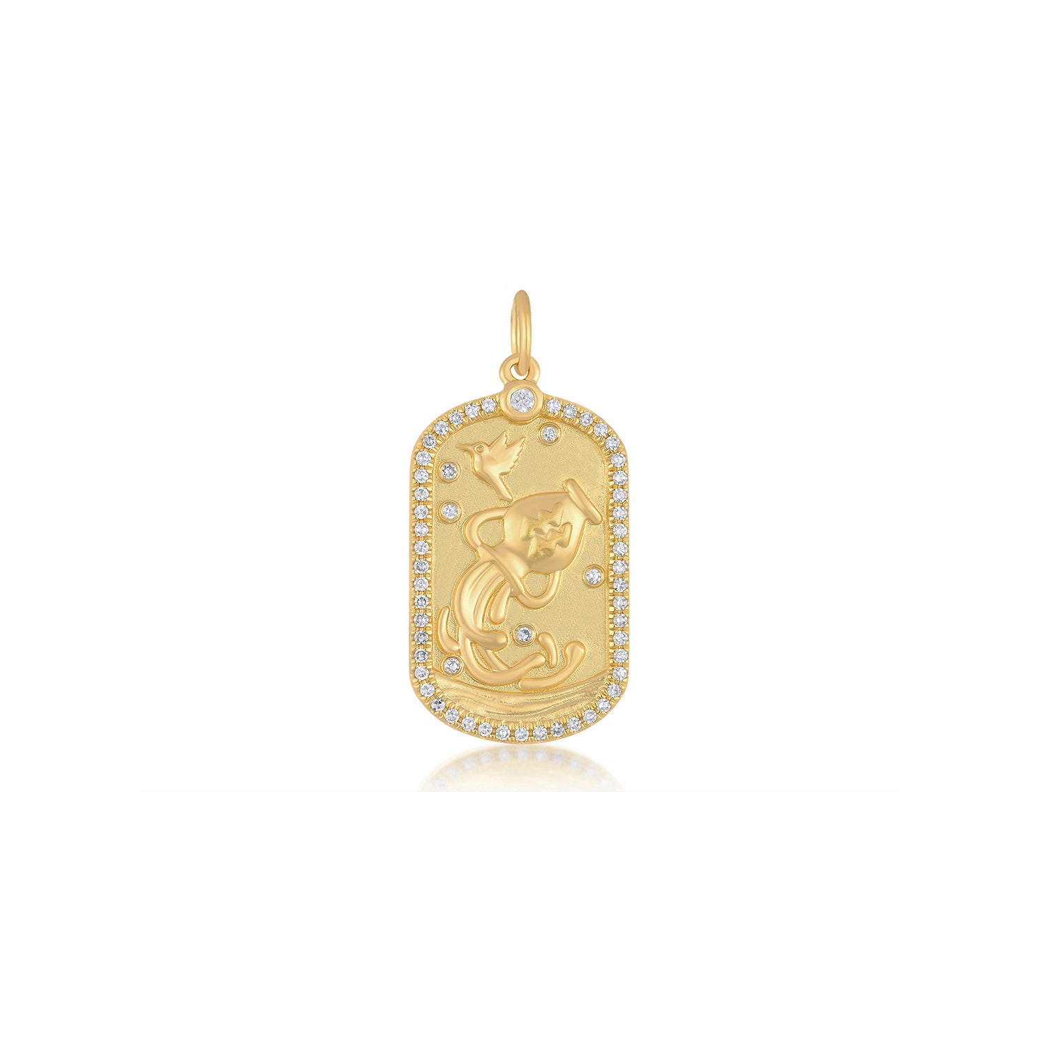 Diamond Zodiac Charm