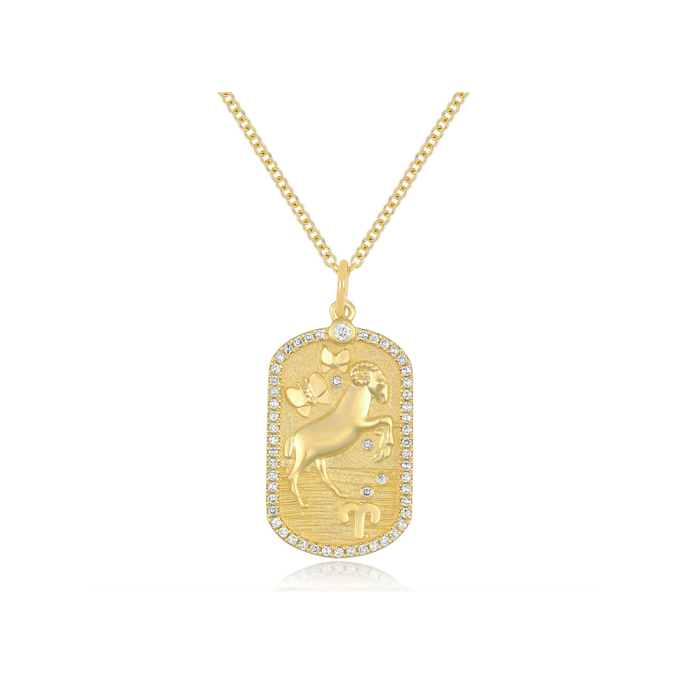 Diamond Zodiac Necklace