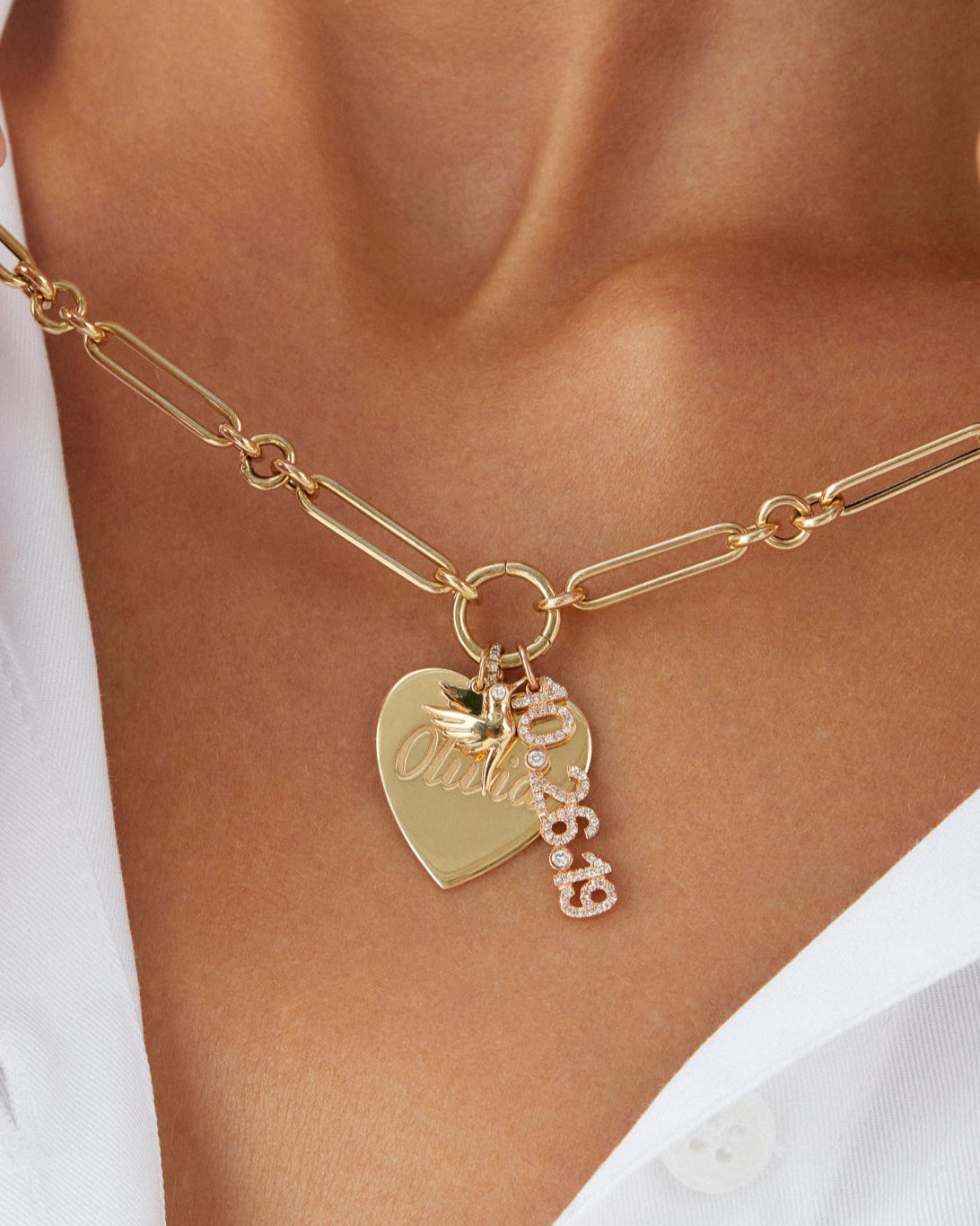 Diamond Date Charm