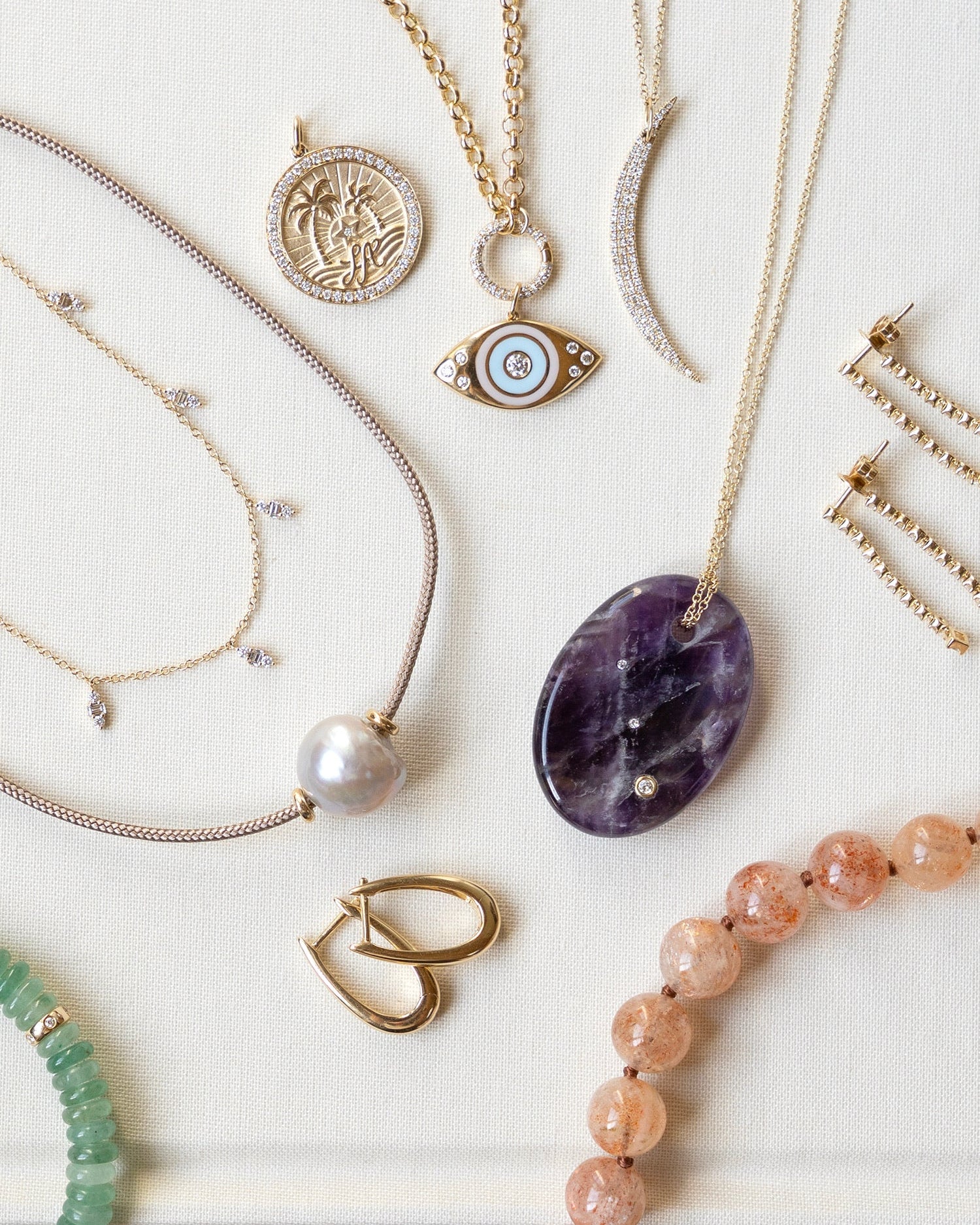 Amethyst Aura Necklace