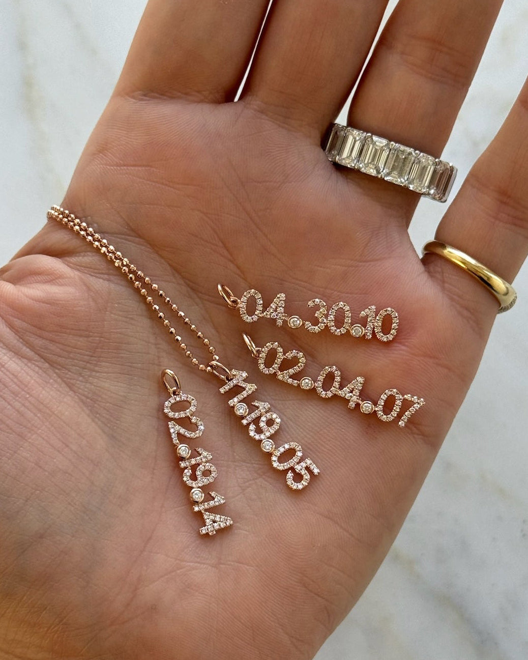 Diamond Date Charm