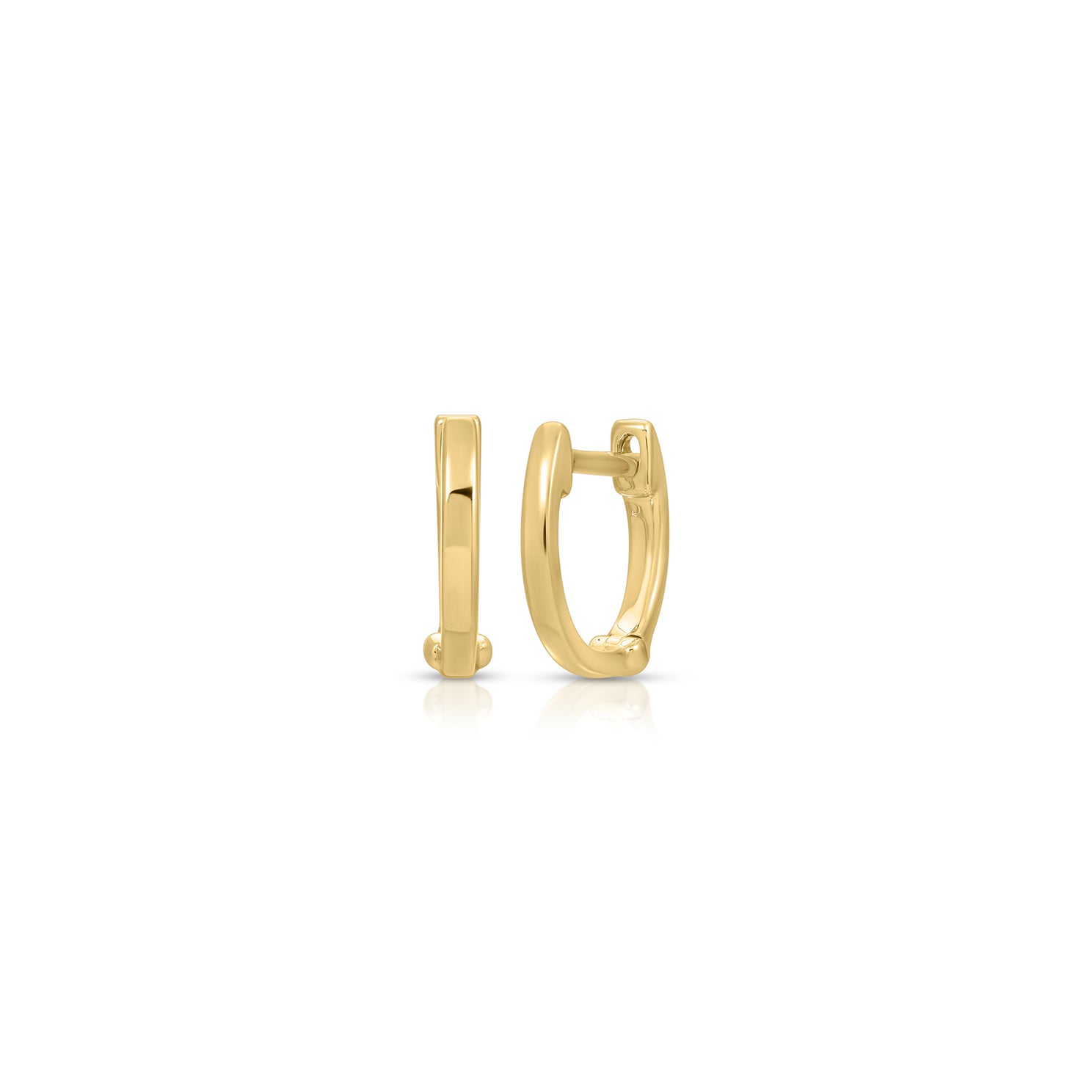 Gold Mini Huggie Earring