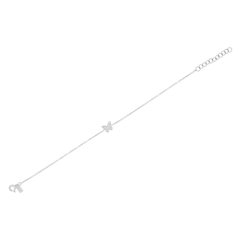 Diamond Butterfly Bracelet