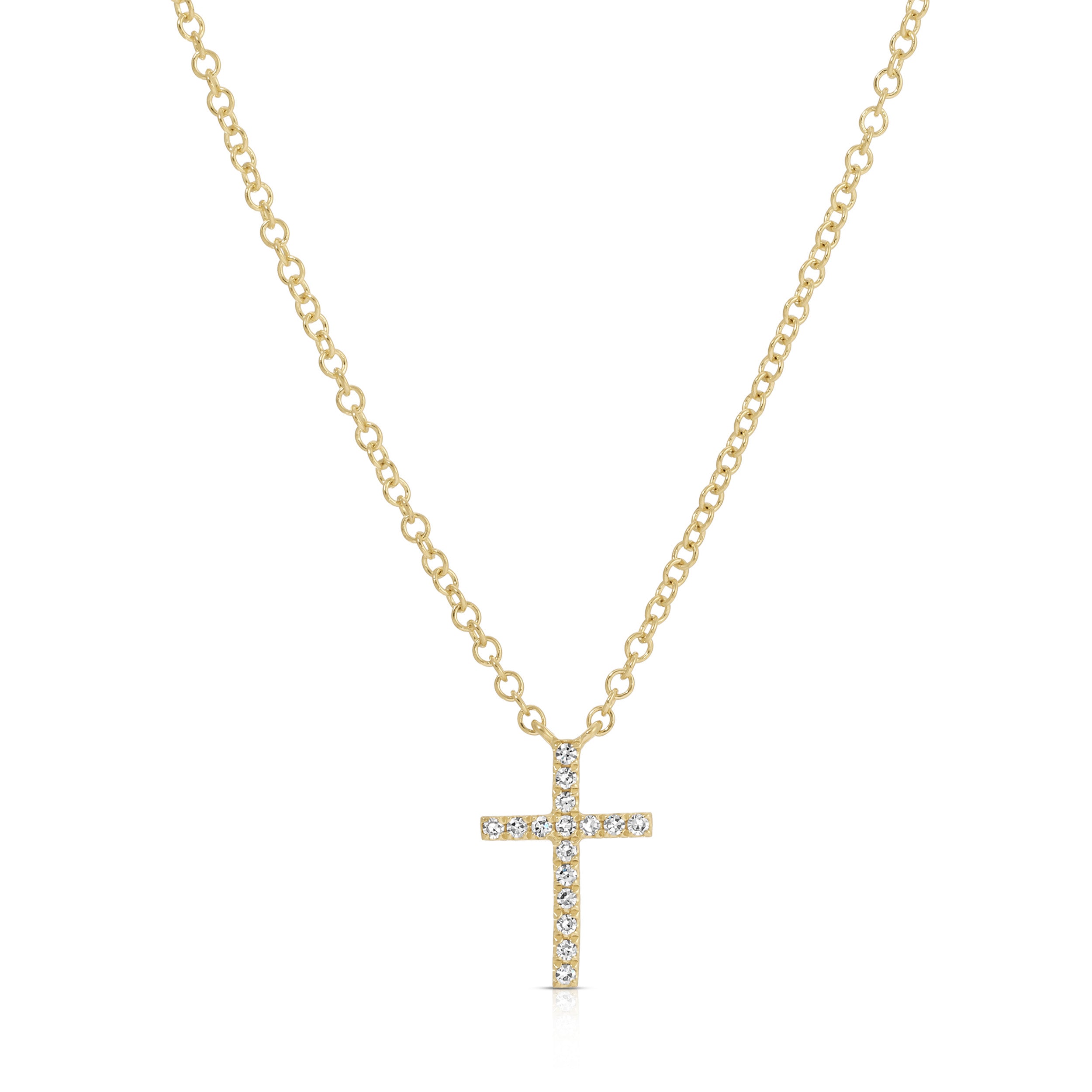 Diamond Cross Necklace