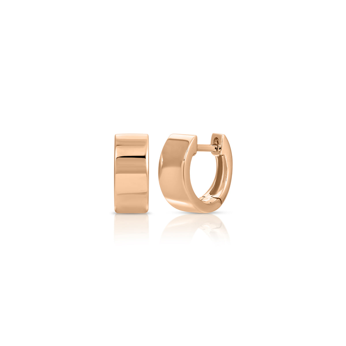 Gold Jumbo Huggie Earrings