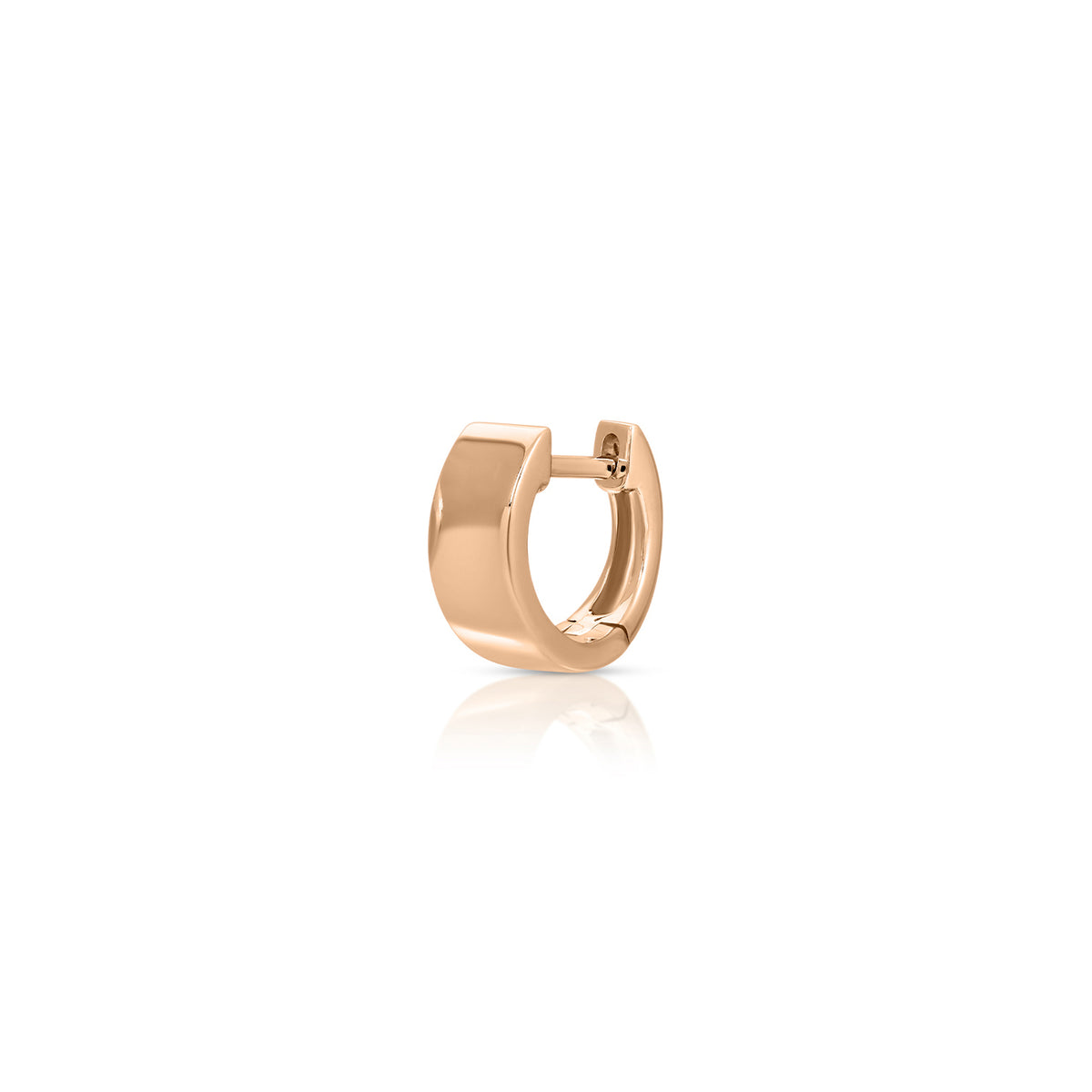 Gold Jumbo Huggie Earrings