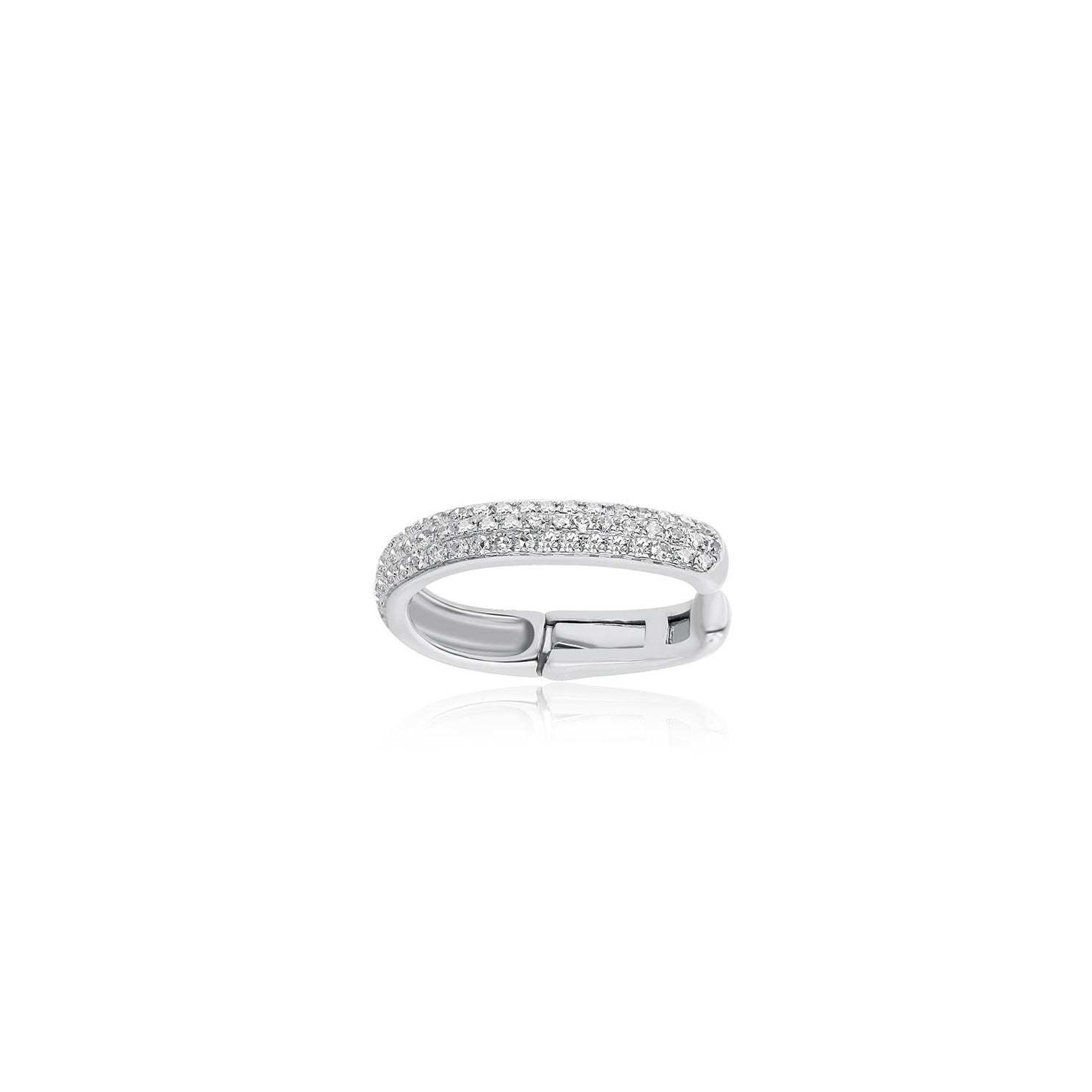 Triple Diamond Ear Cuff
