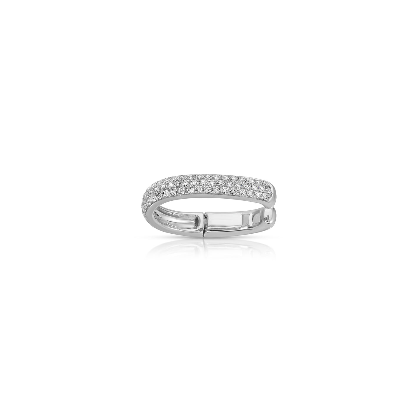 Triple Diamond Ear Cuff
