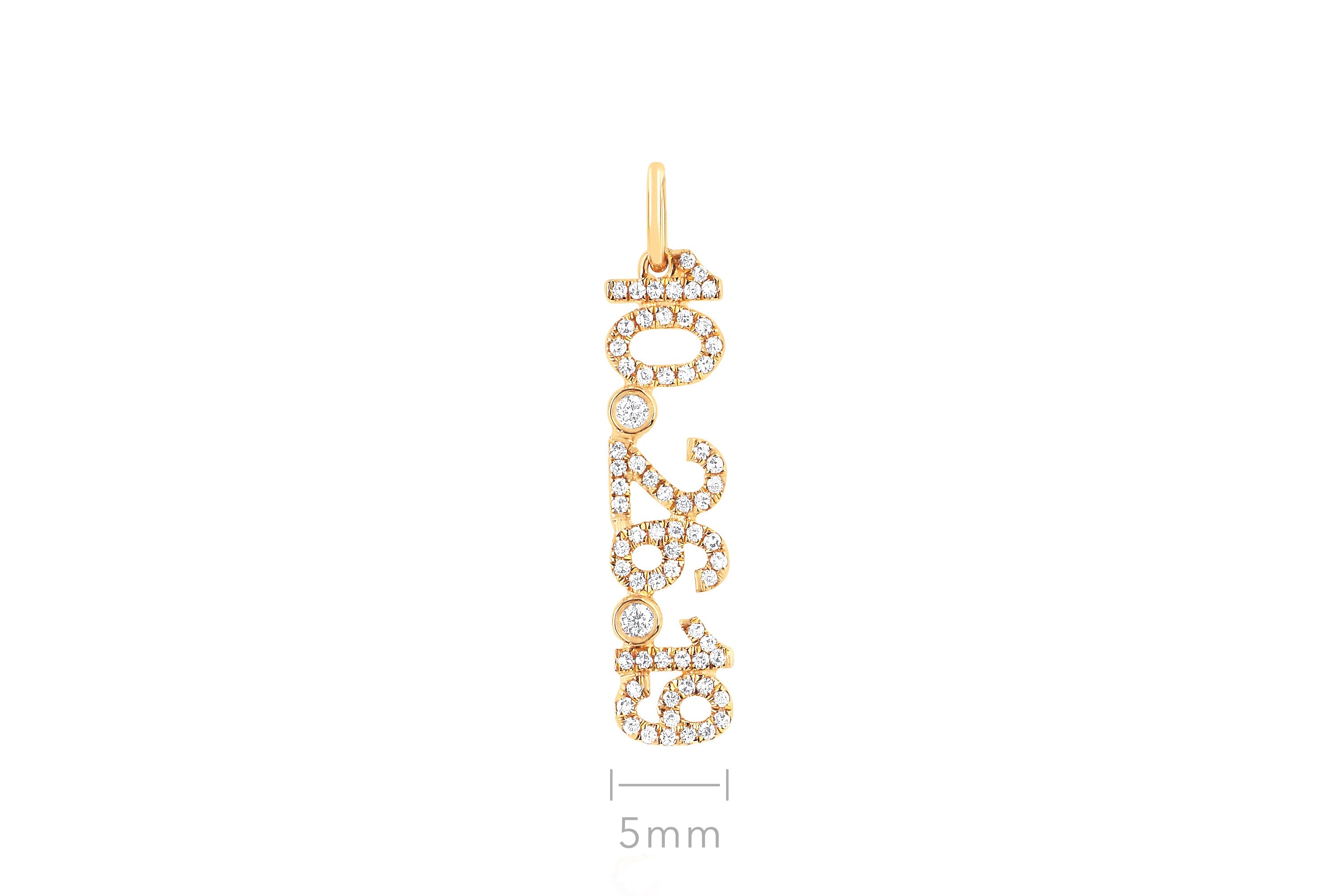 Diamond Date Charm