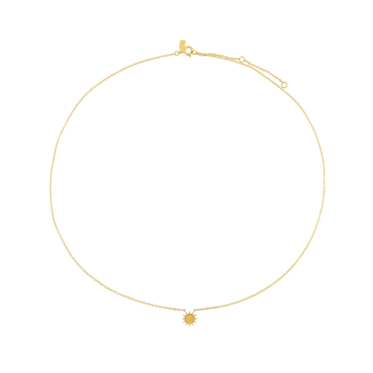 You Are My Sunshine Diamond Necklace