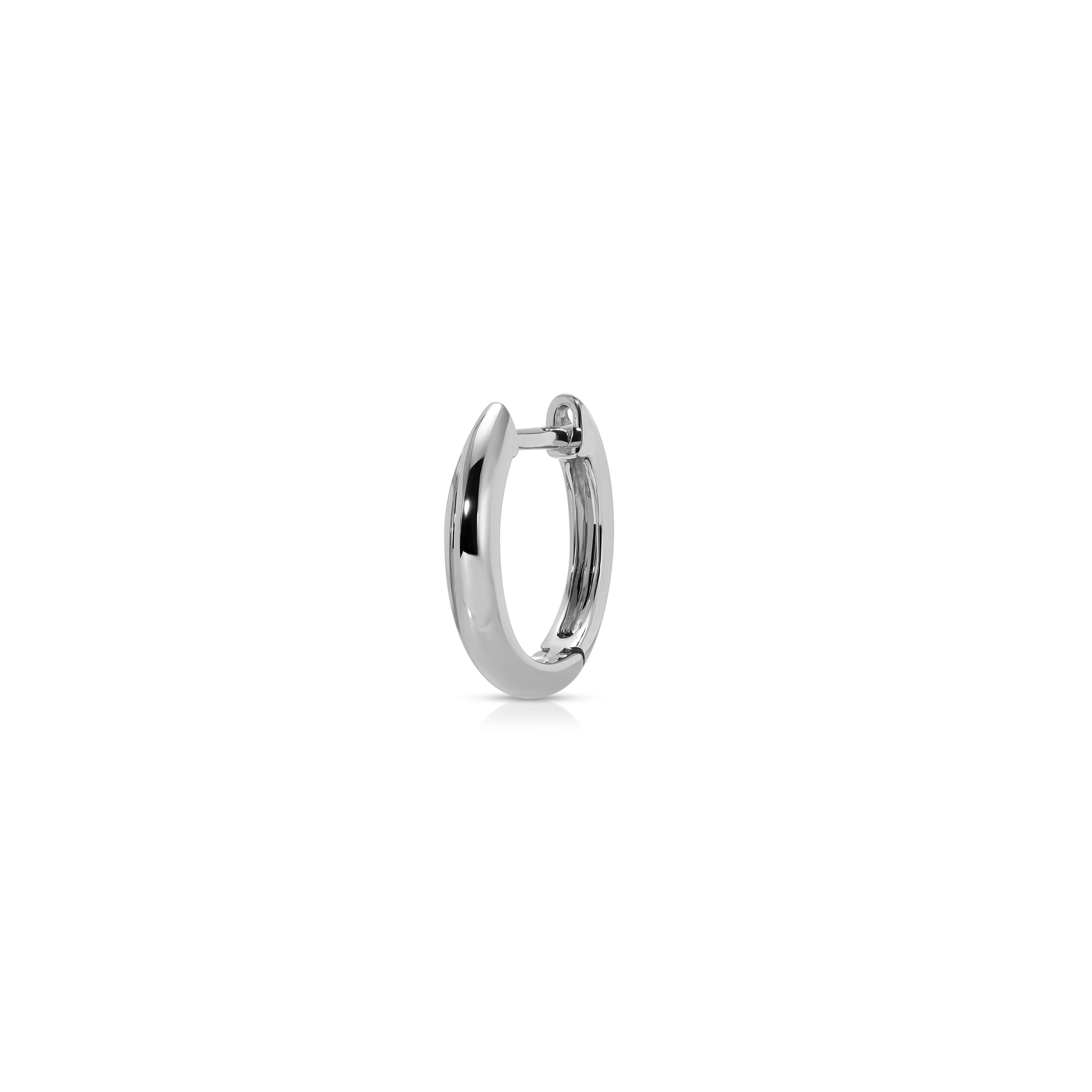 Gold Dome Huggie Earring