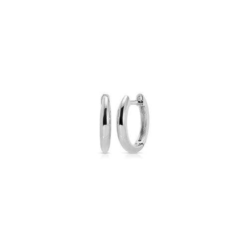 Gold Dome Huggie Earring