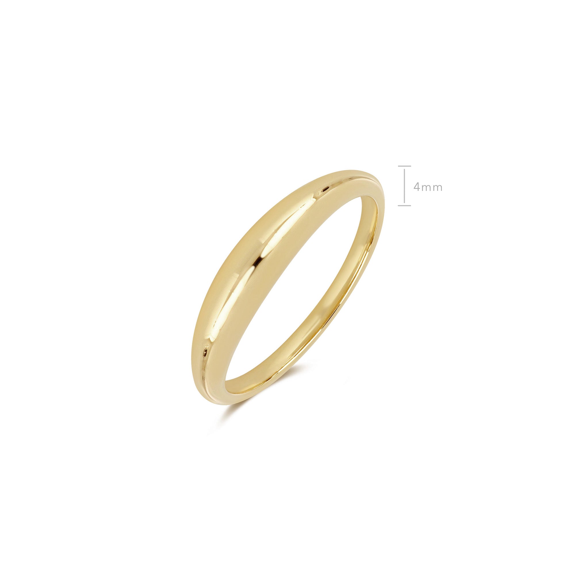 Gold Dome Ring