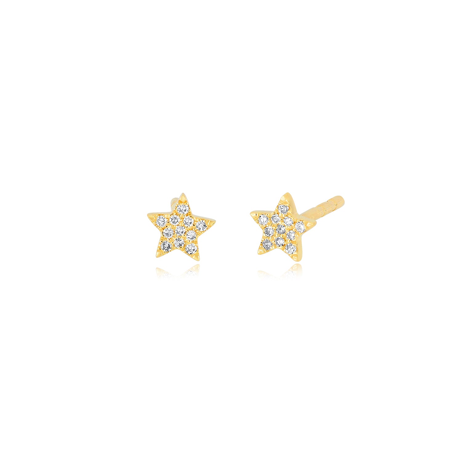 Diamond Baby Star Stud Earring