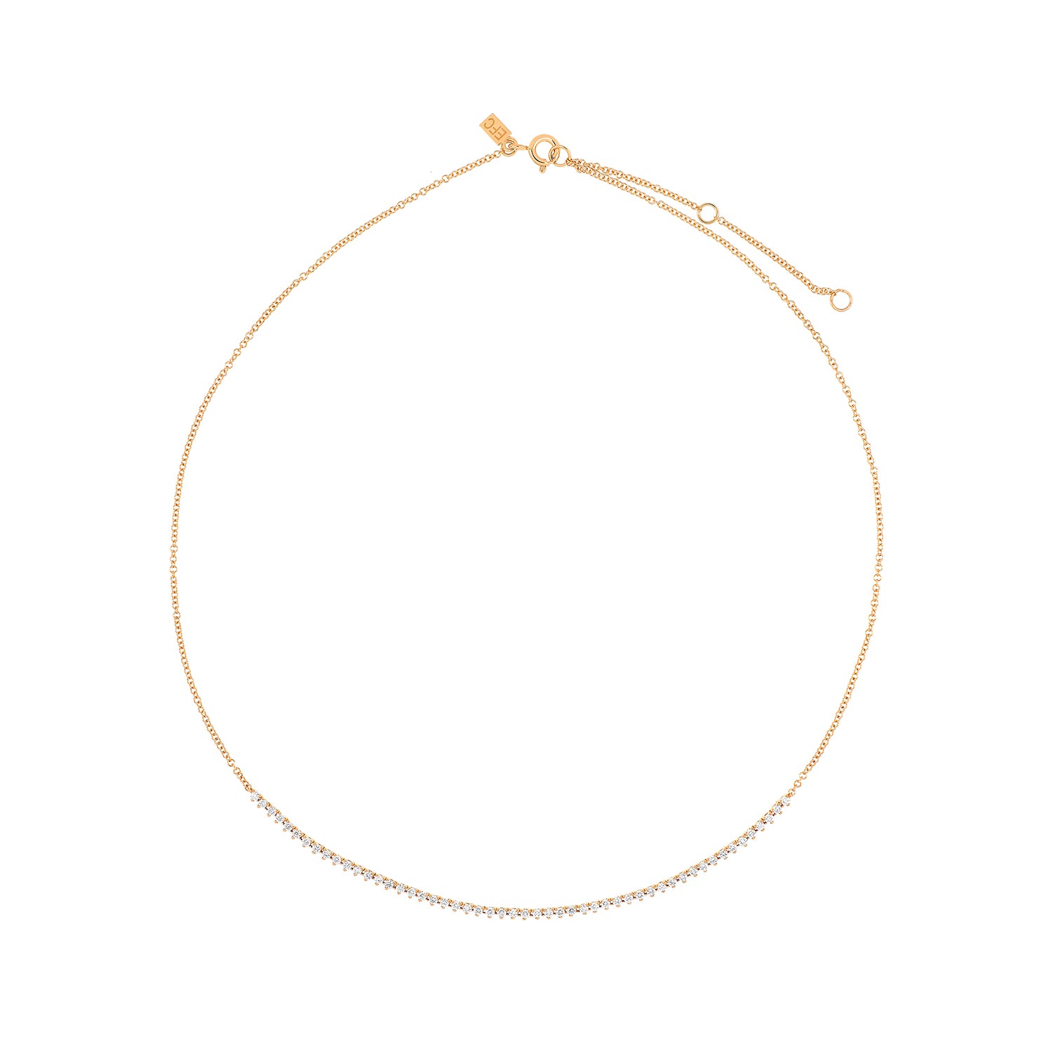 Diamond Segment Necklace