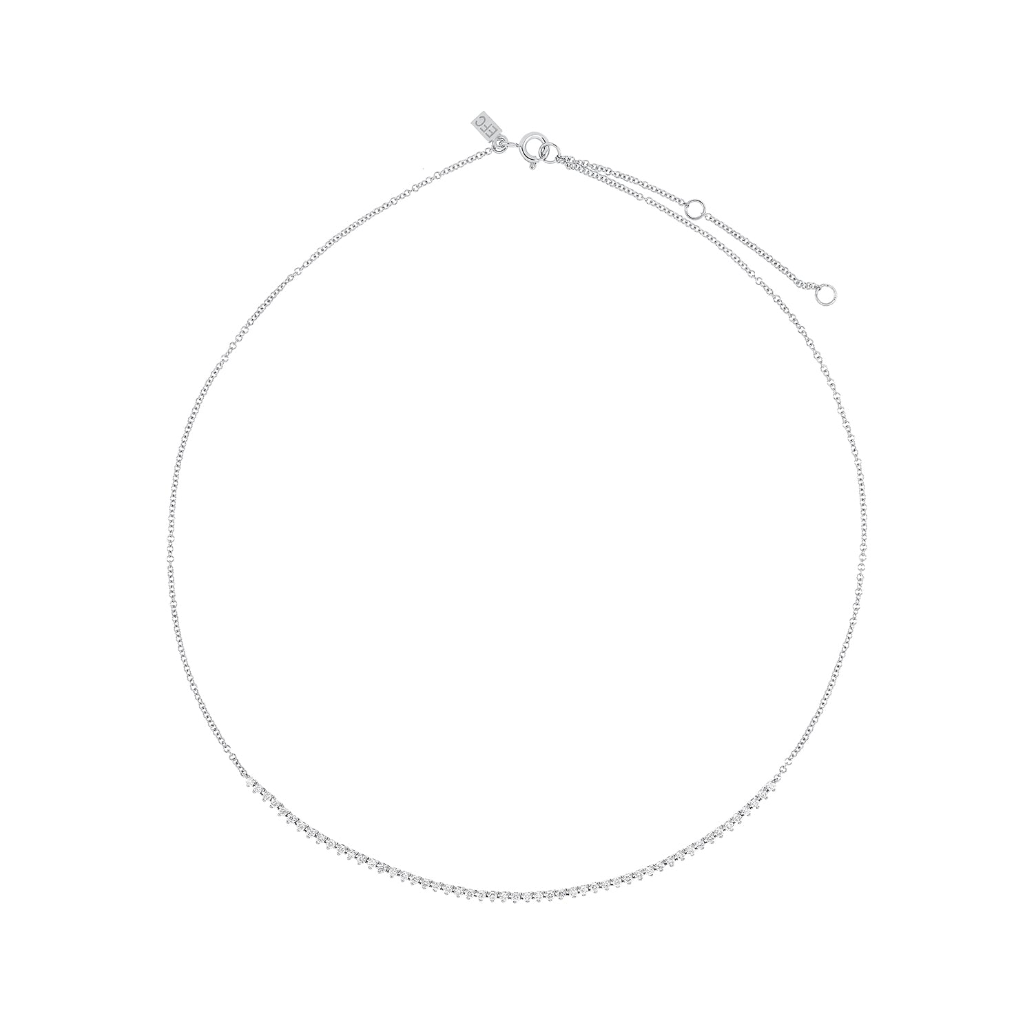 Diamond Segment Necklace