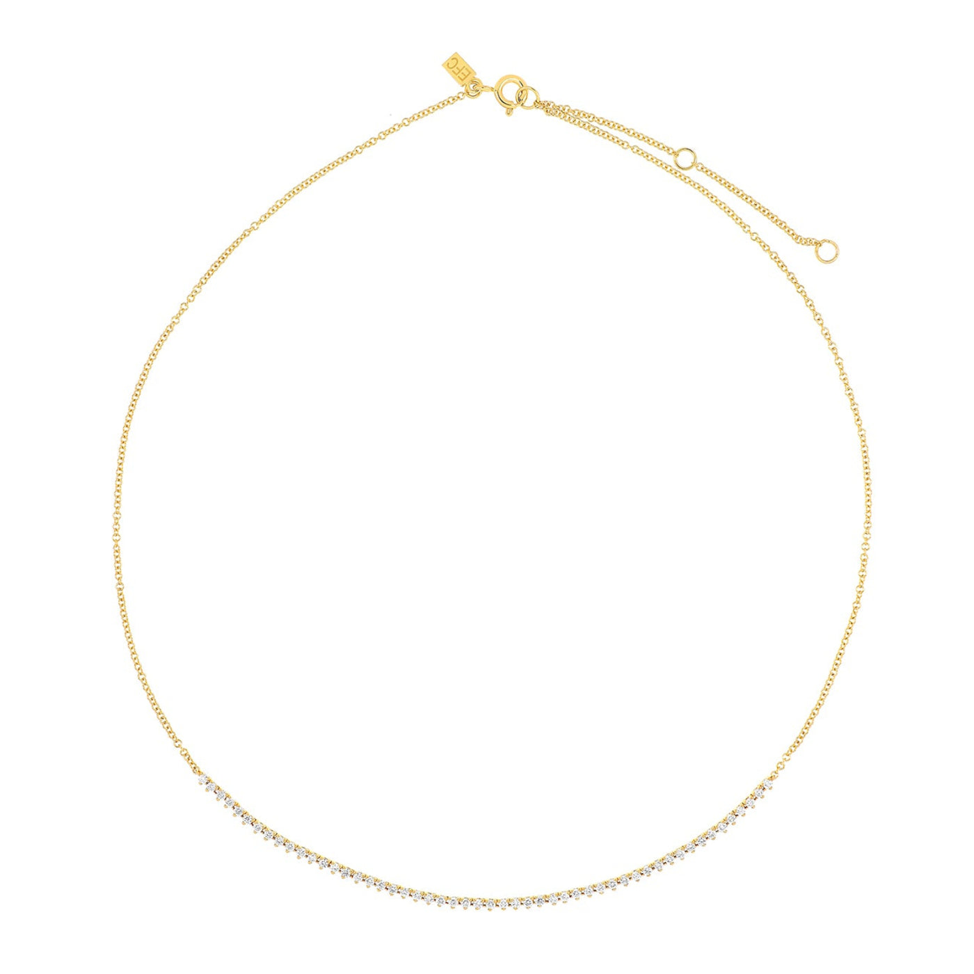 Diamond Segment Necklace