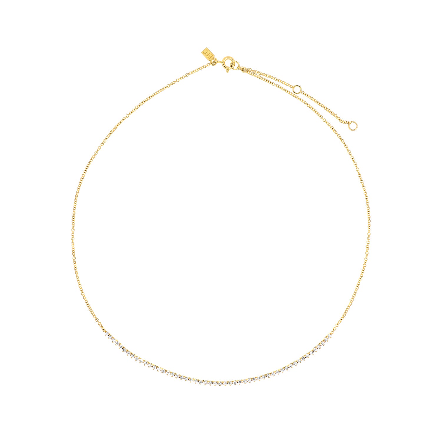 Diamond Segment Necklace