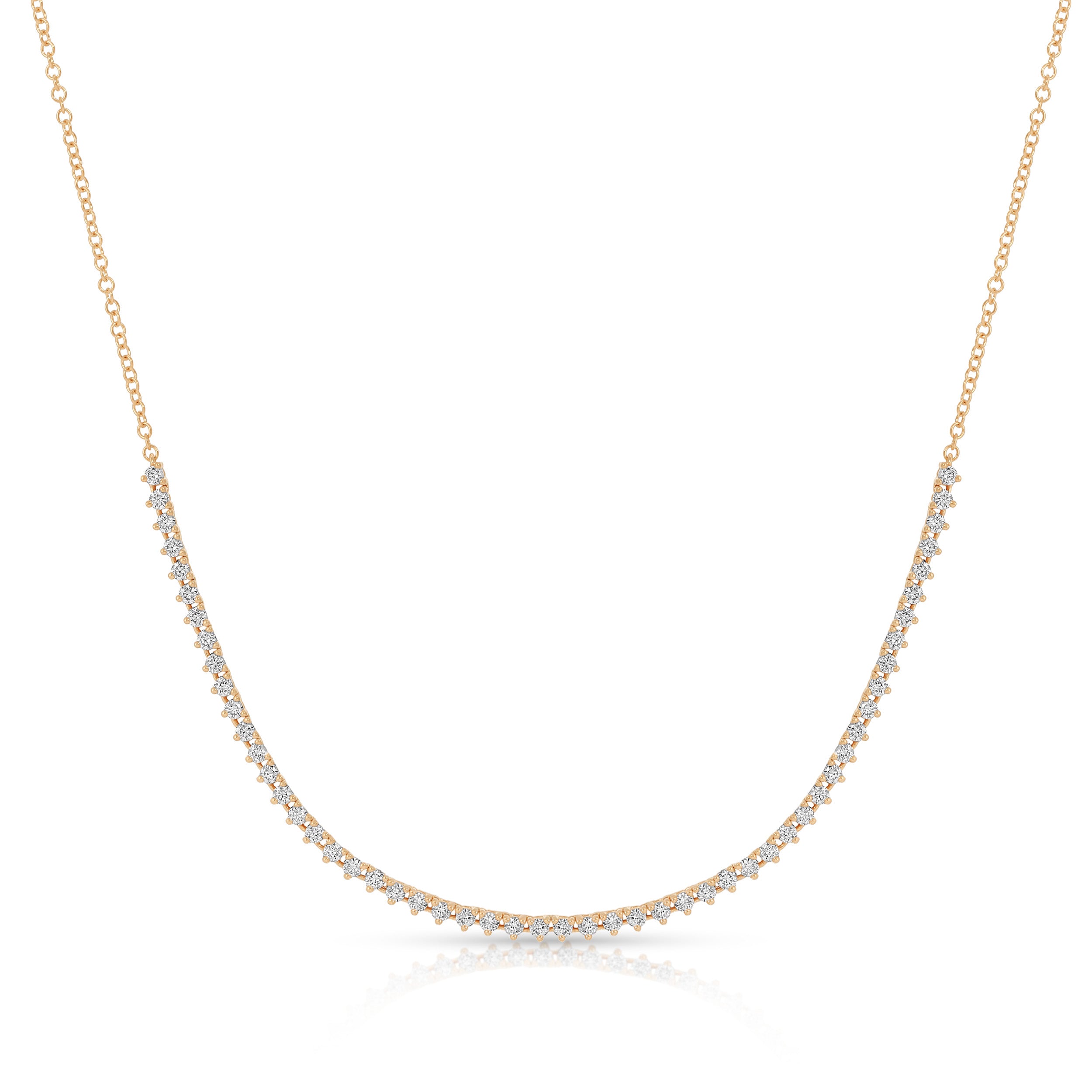 Diamond Segment Necklace