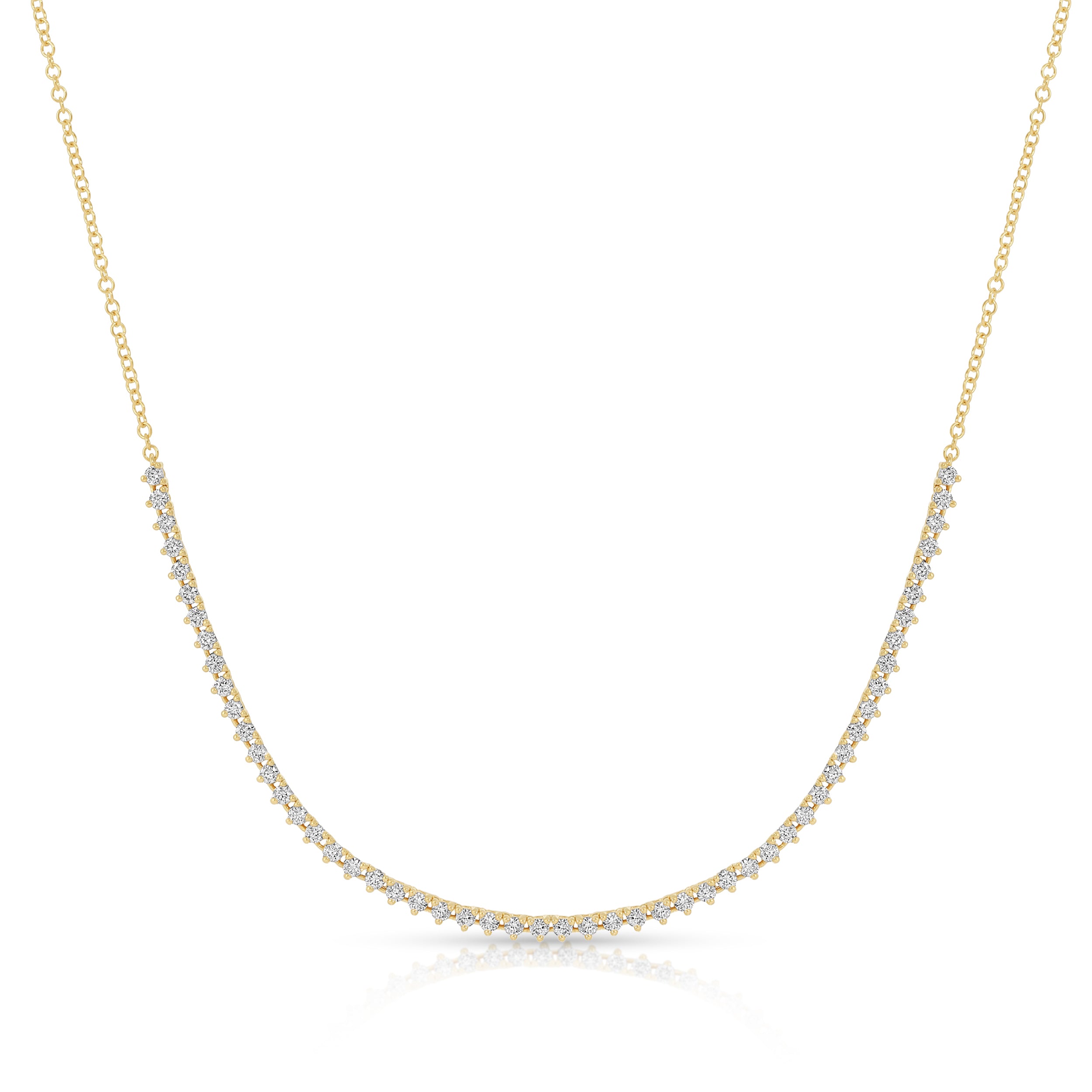 Diamond Segment Necklace