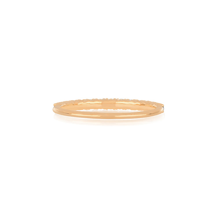 Full Cut Diamond Arc Stack Ring