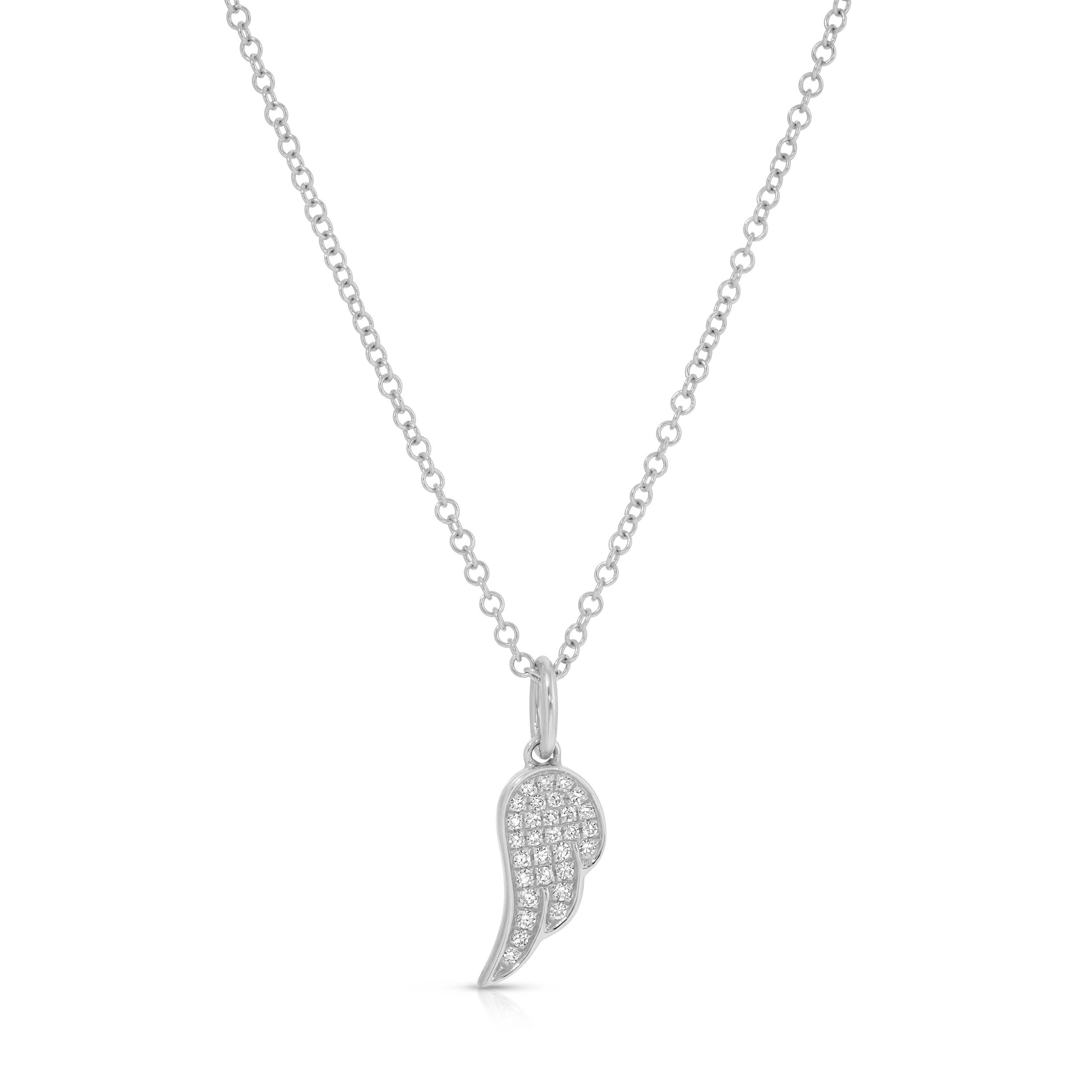 Diamond Angel Wing Necklace