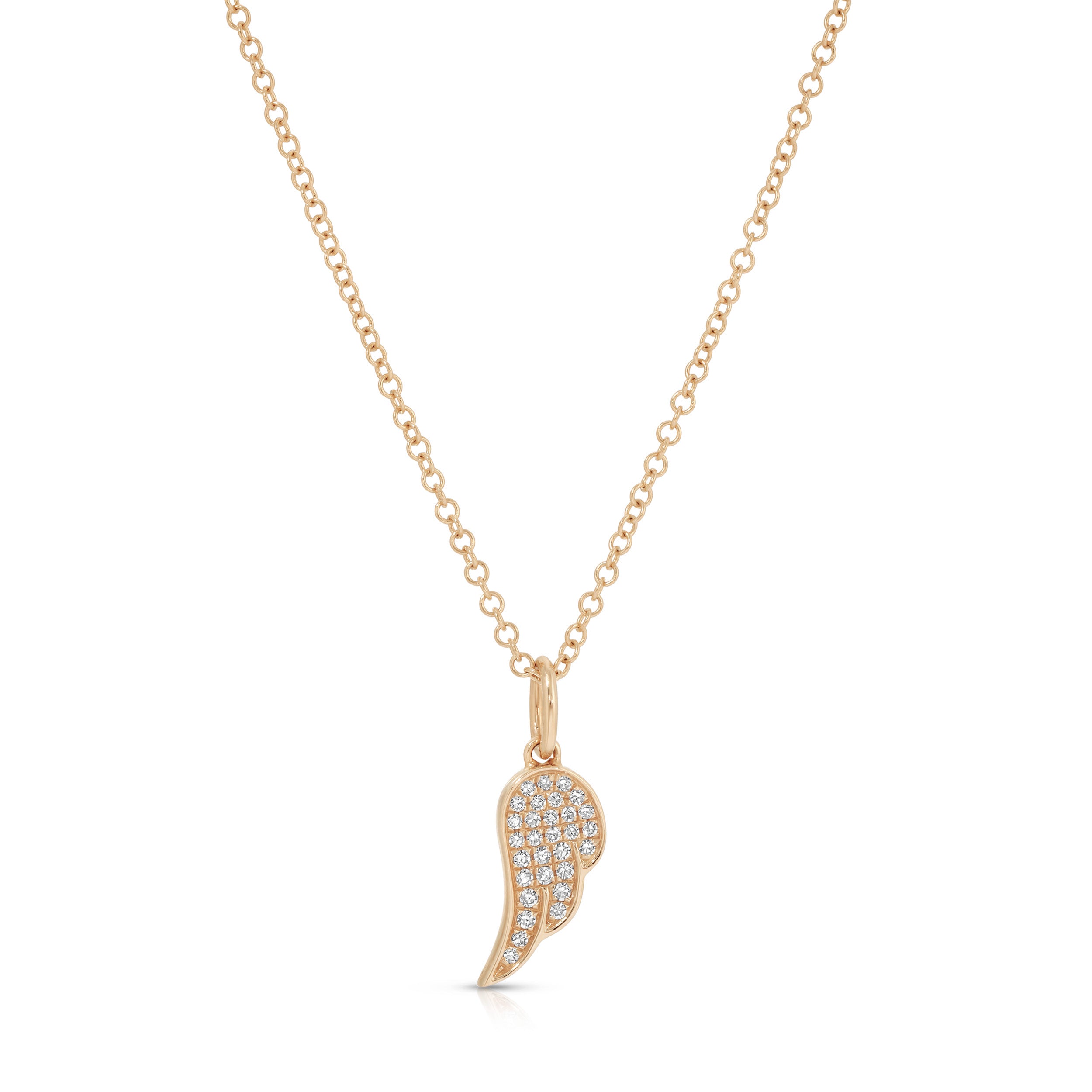 Diamond Angel Wing Necklace