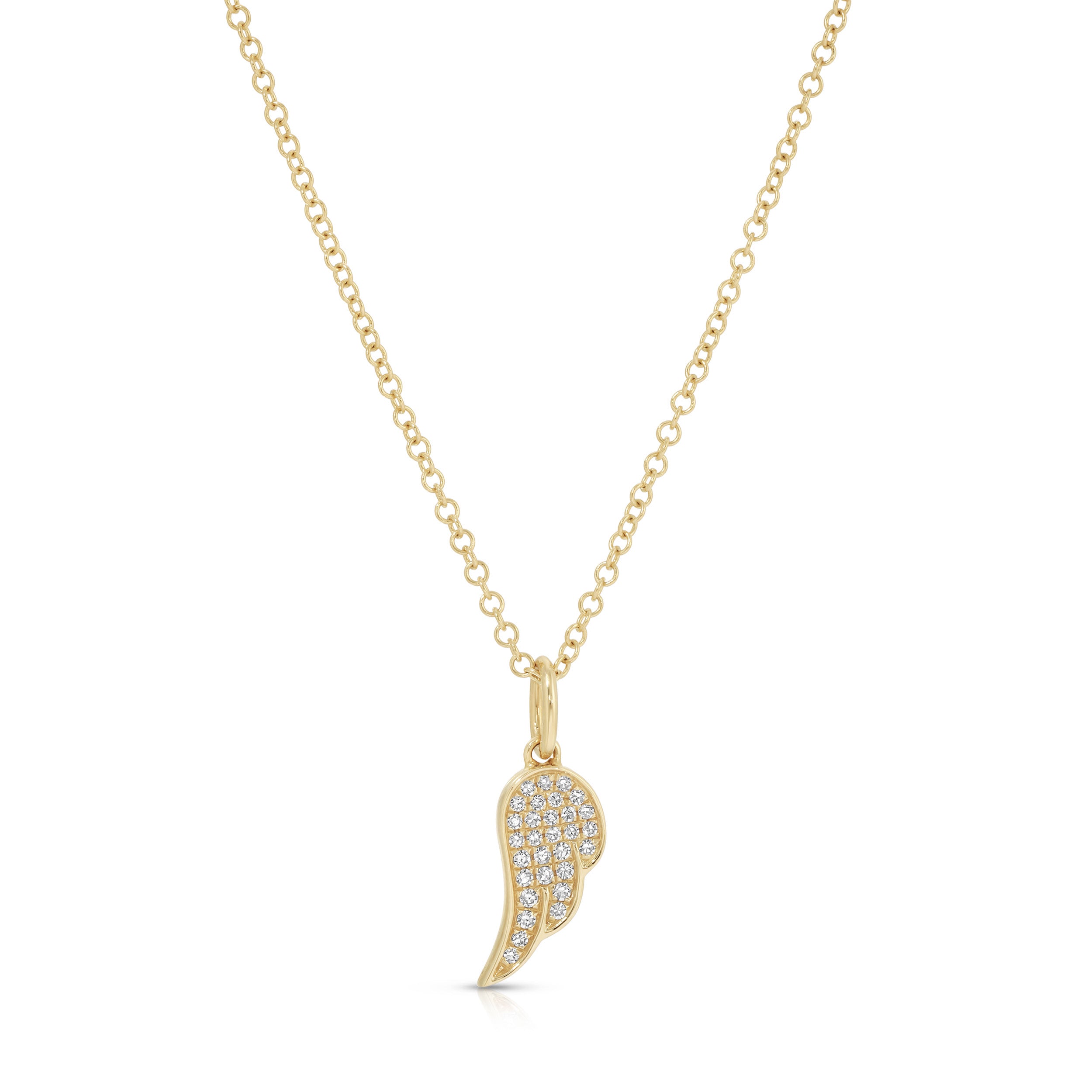 Diamond Angel Wing Necklace