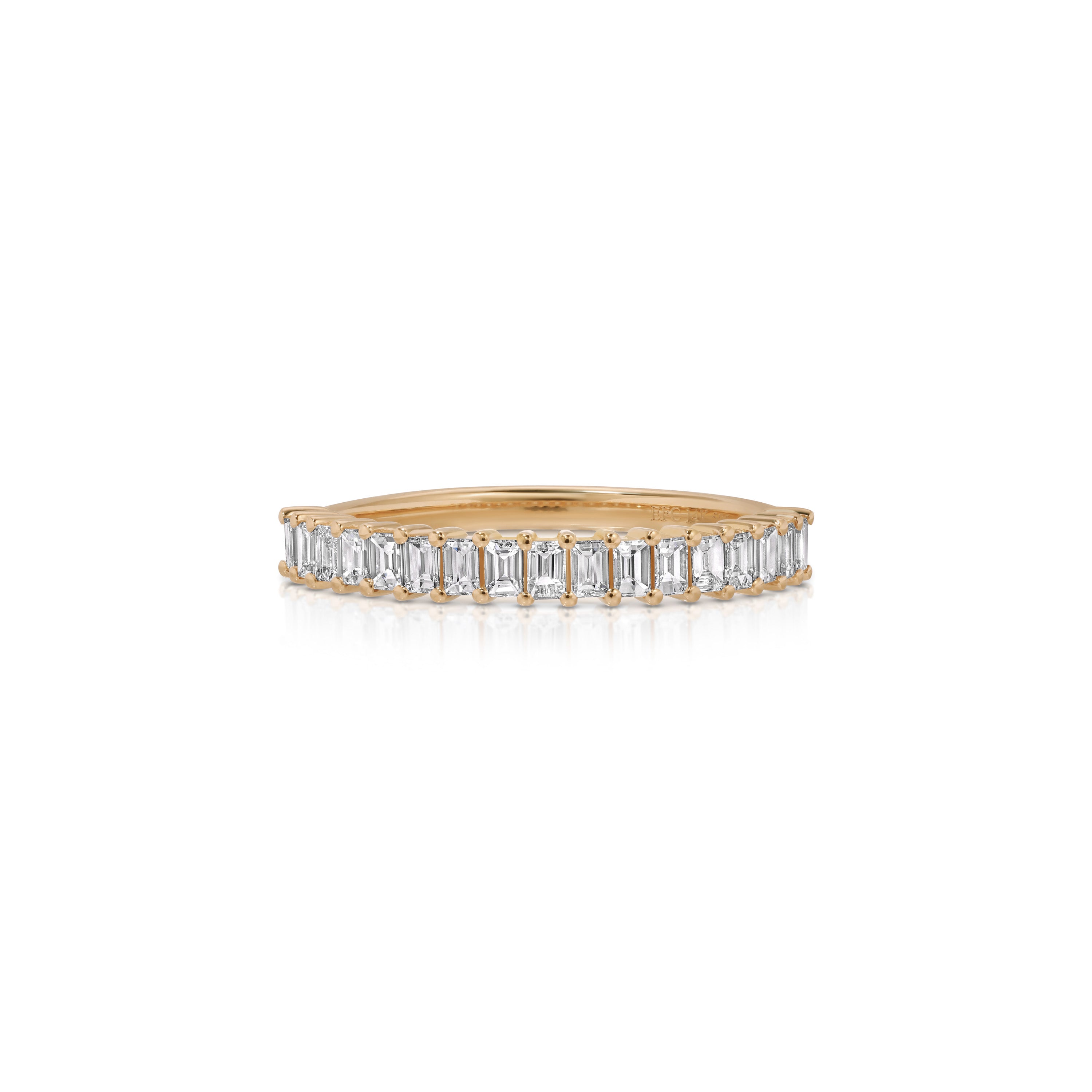 Prong Set Diamond Baguette Ring