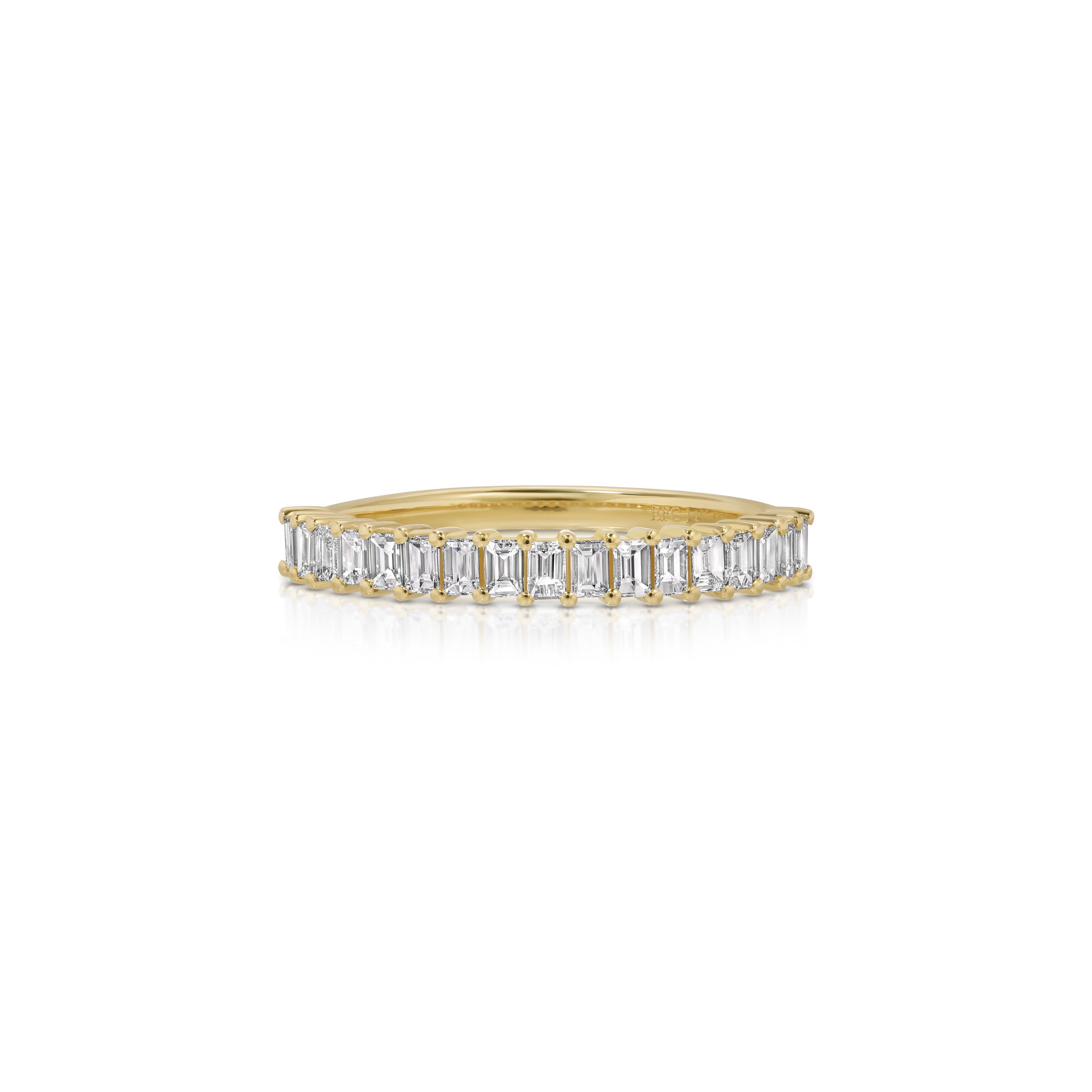 Prong Set Diamond Baguette Ring
