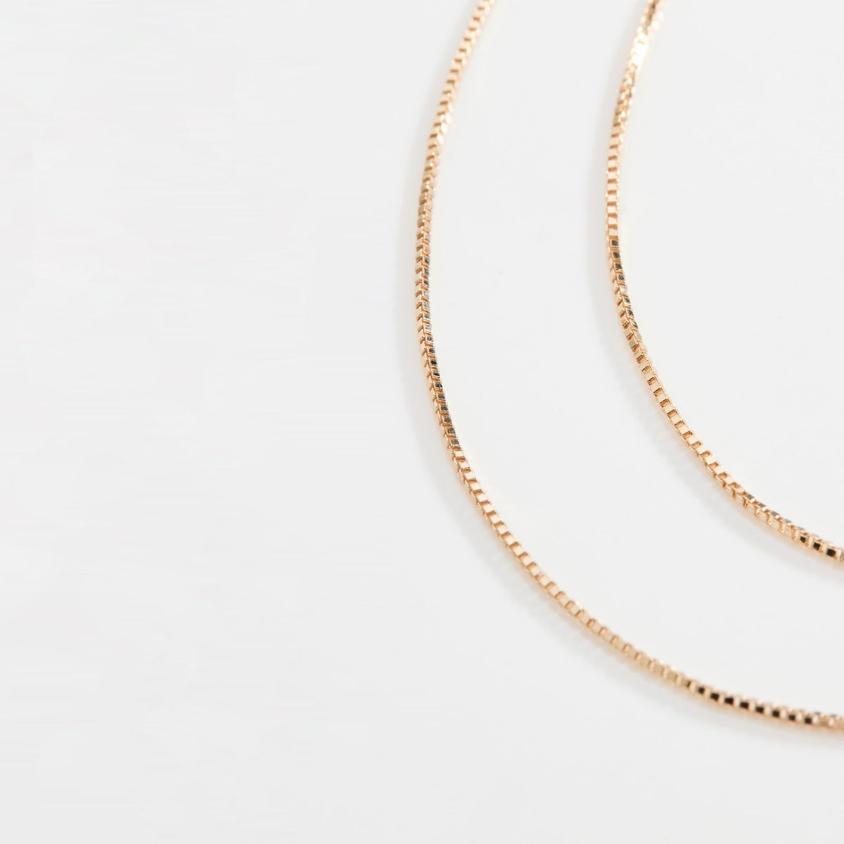 Double Strand Liquid Gold Necklace
