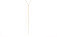 Diamond Shayla Lariat Necklace in rose gold