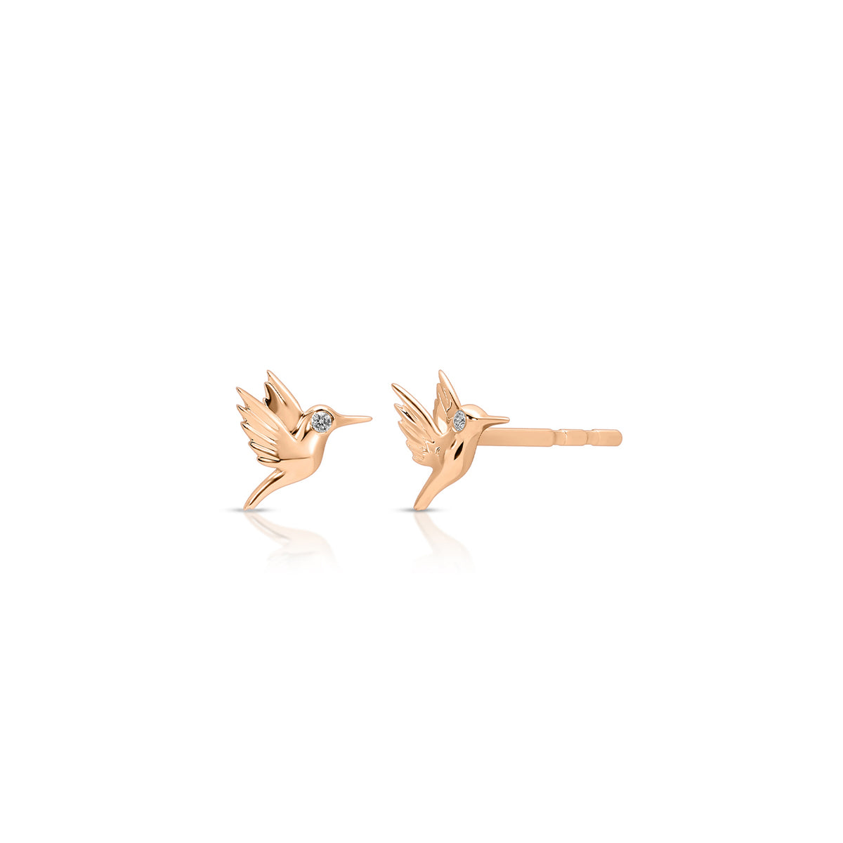 Mini Hummingbird Stud Earring