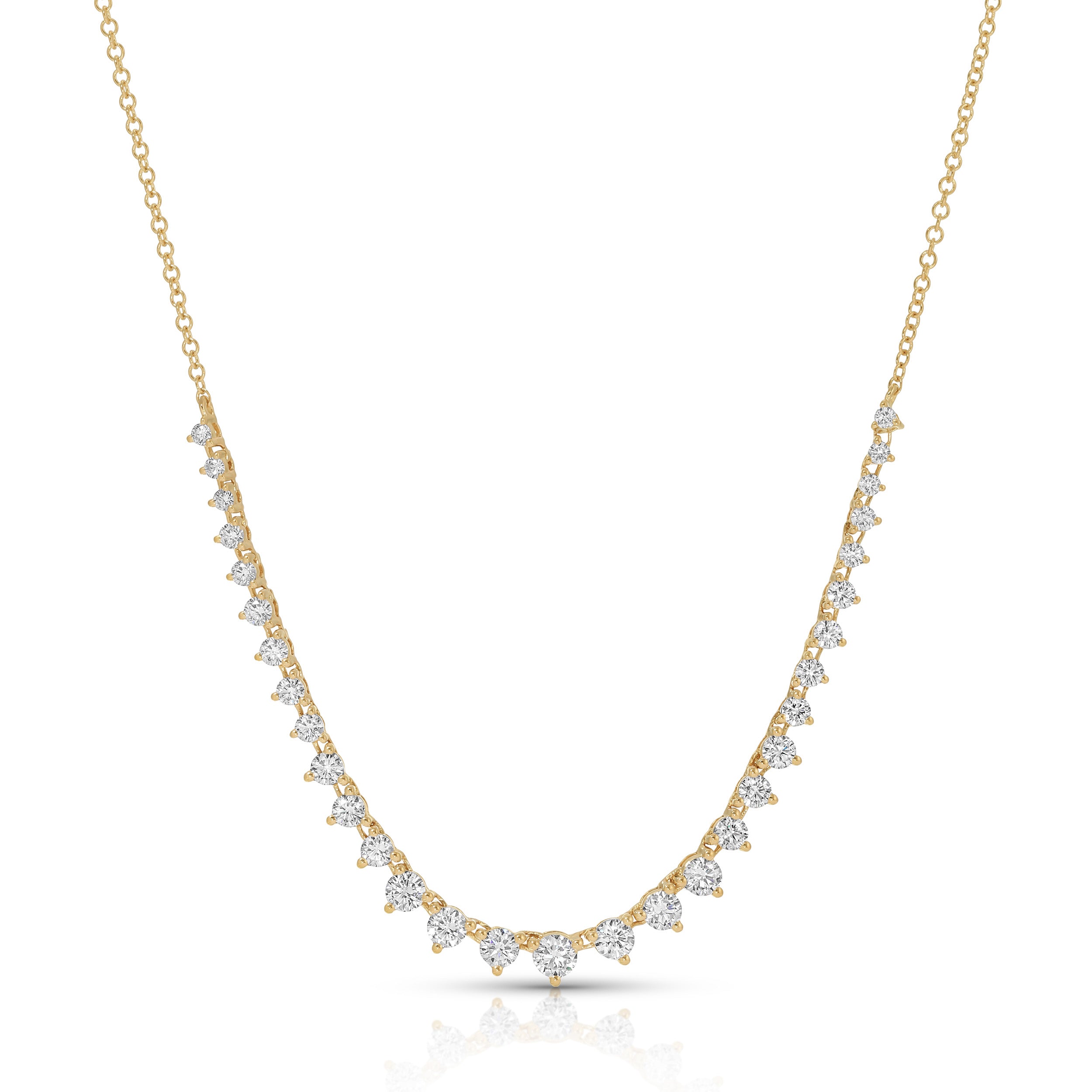 Graduated Diamond Necklace