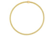 Gold Mesh Necklace in 14k yellow gold