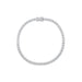 Diamond Twist Bracelet in 14k white gold