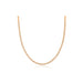 Diamond Twist Eternity Necklace in 14k rose gold