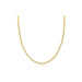 Diamond Twist Eternity Necklace in 14k yellow gold