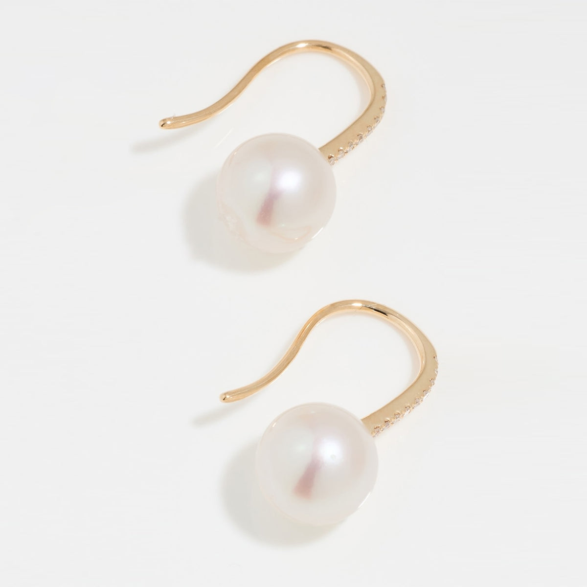 Pearl Ball Drop Earrings