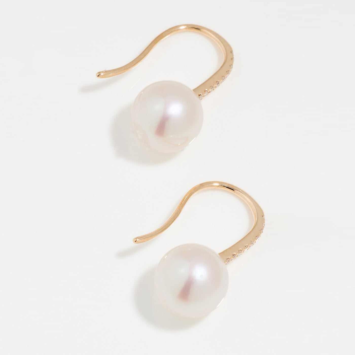 Pearl Ball Drop Earrings