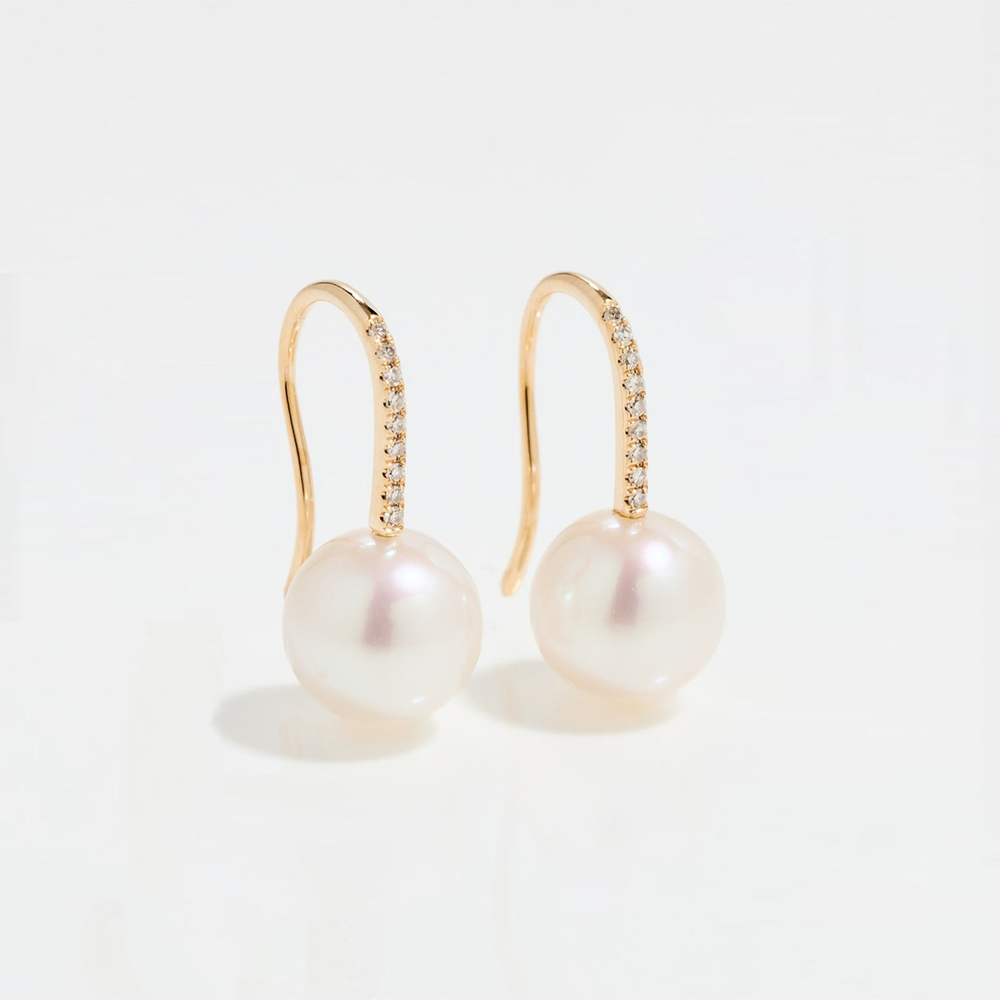Pearl Ball Drop Earrings